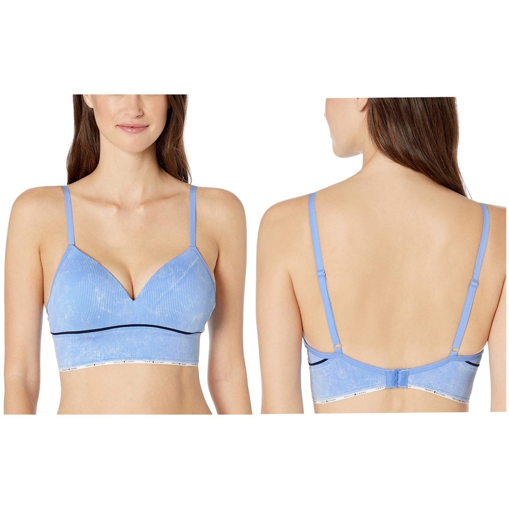Tommy Hilfiger Seamless Push-Up Logo Bra